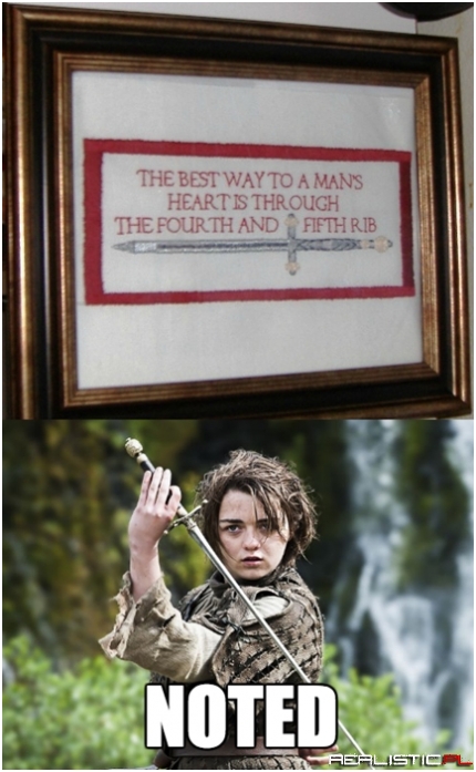 I Bet GRRM Has This Hanging on His Wall