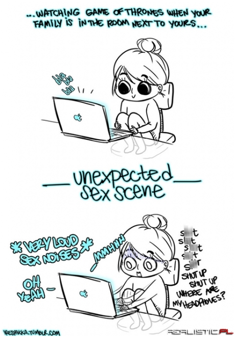 In Watching Game of Thrones, You Either Win, or Your Family Hears the Weird Stuff