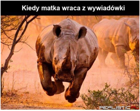 Kiedy matka wraca z wywiadówki ;)