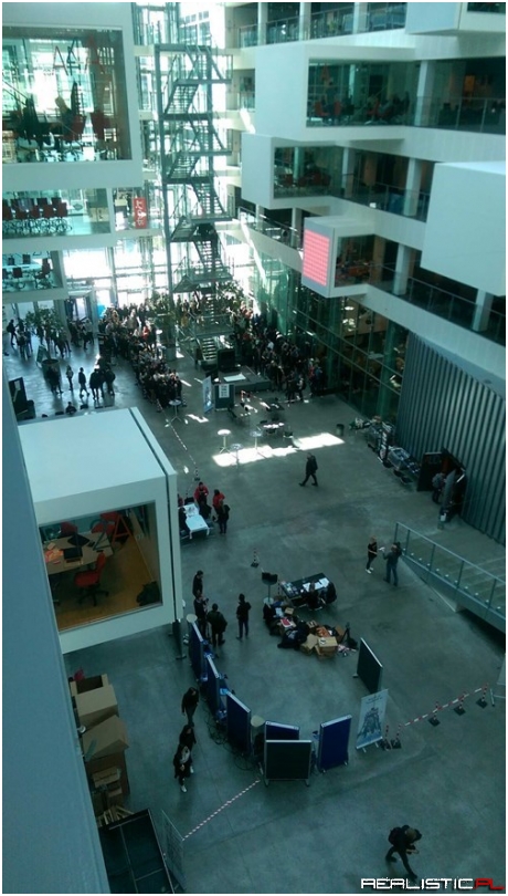 People Giving Blood to Receive a Free Copy of Bloodborne at IT University of Copenhagen