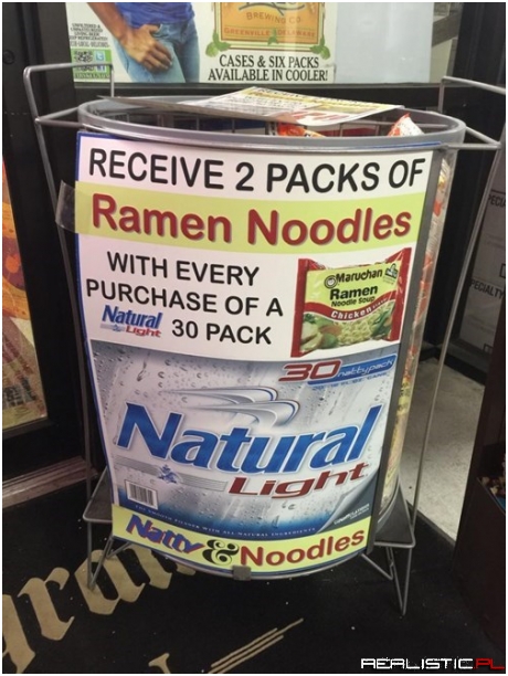 Ramen and Natty Light, Welcome to College