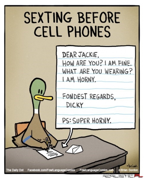 Sexting Before Cell Phones