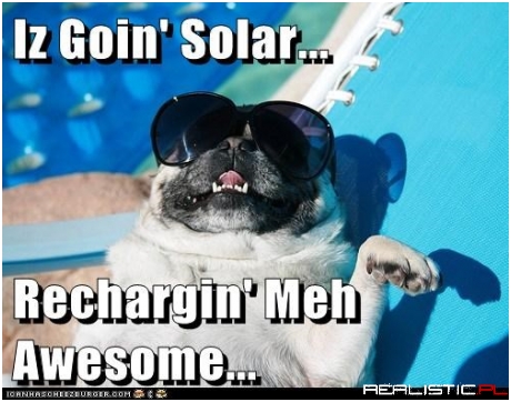 Solar Powered Awesome