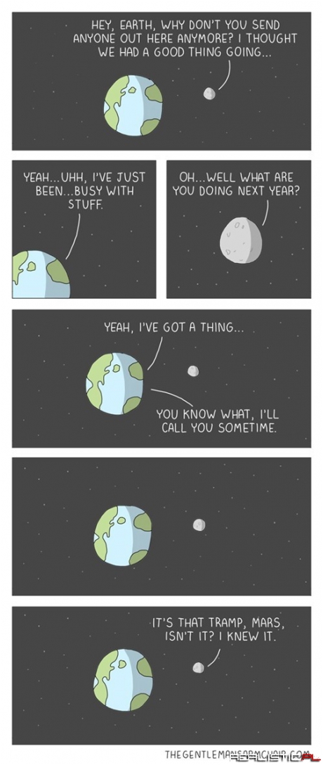 The Earth and the Moon Have an Odd Relationship