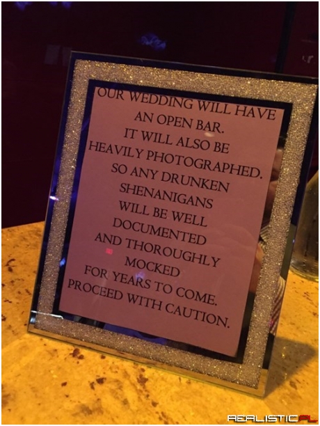 The New Standard Sign for All Weddings