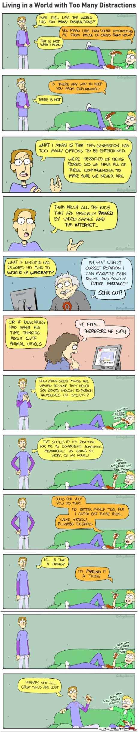 This Comic Will Bring Focus in a World With Too Many Distractions