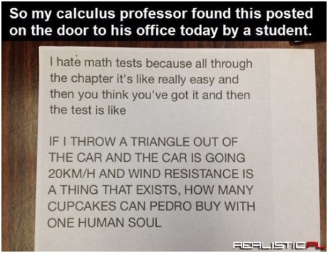 Trolling Math Teachers