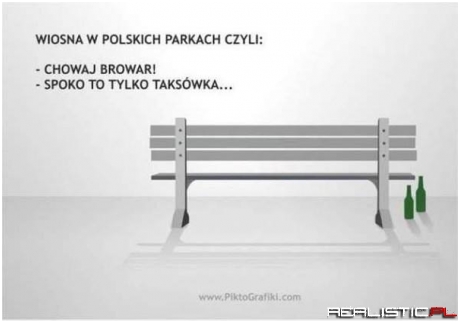 Wiosna w polskich parkach