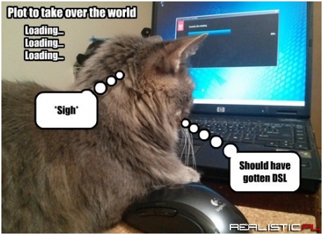 World saved by Dial-up