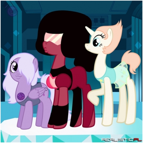 Amethyst, Garnet and Pearl