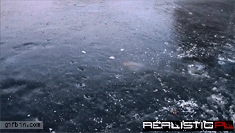 Explosive Fireworks Fun on Ice