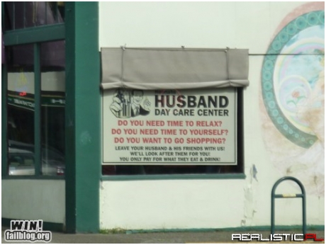 Hang On, Need to Drop Off the Husband