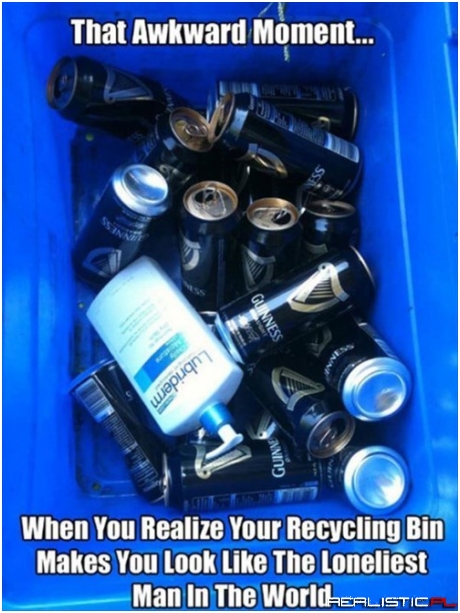 Recyclings of an Alcoholic
