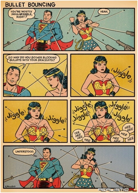 Sometimes It's Hard Being a Wonder Woman