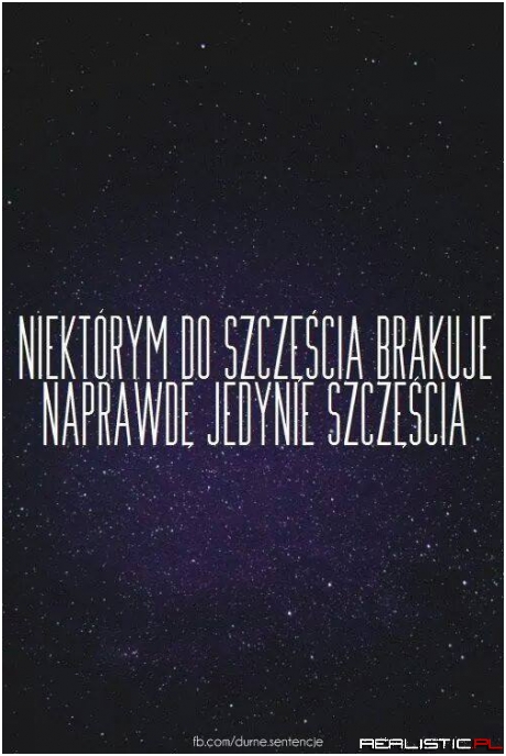 Szczęście...