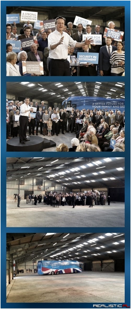 What Every Political Rally Photo Op ACTUALLY Looks Like