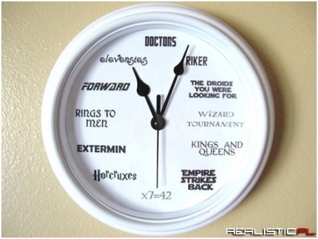 You Have to be a Bit Nerdy to Tell the Time on This Clock