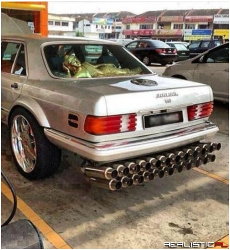 You See, More Modifications Means the Car Goes Faster!