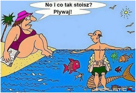 No i co tak stoisz