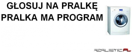 Głosuj na pralkę!