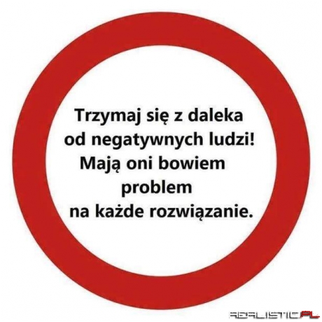 Trzymaj się z daleka!