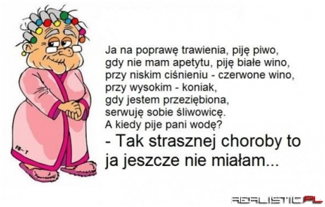 Na poprawę trawienia ;)