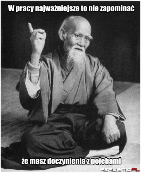 W pracy najważniejsze to nie zapominać
