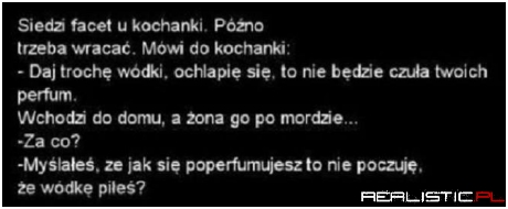 Siedzi facet u kochanki ;)