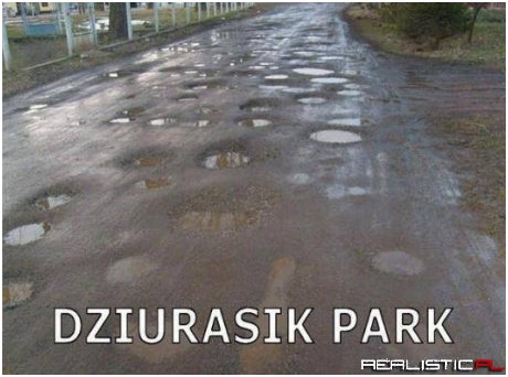 Dziurasik park :D