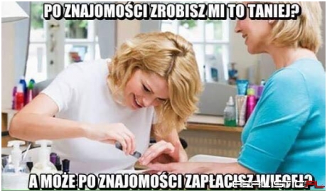 Po znajomości ;)
