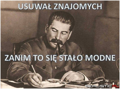 Usuwanie znajomych