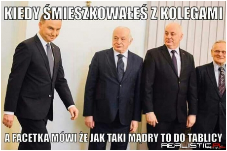 Kiedy śmieszkowałeś z kolegami