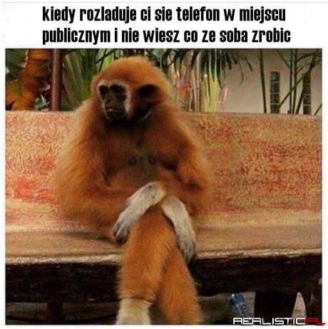 Rozładowany telefon