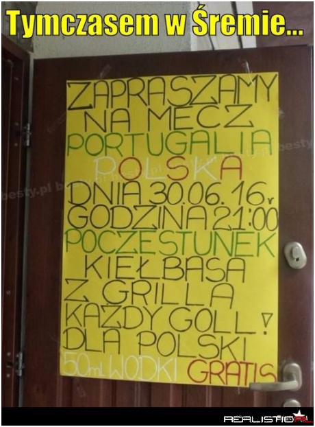 Tymczasem w Śremie...