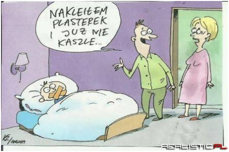 Nakleiłem plasterek...