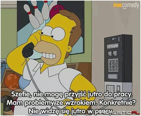 Problemy ze wzrokiem...