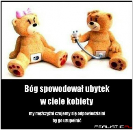 Bóg spowodował ubytek