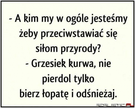 Co ten Grzesiek?