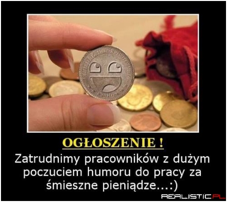 Takie ogłoszenie ;)