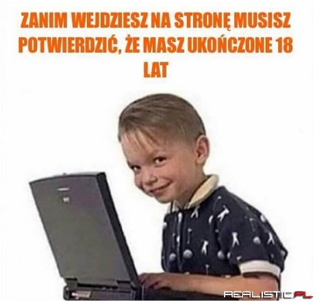 Zanim wejdziesz na stronę...