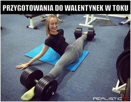 Przygotowania do walentynek