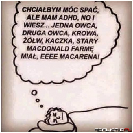 Chciałbym móc spać tak po prostu