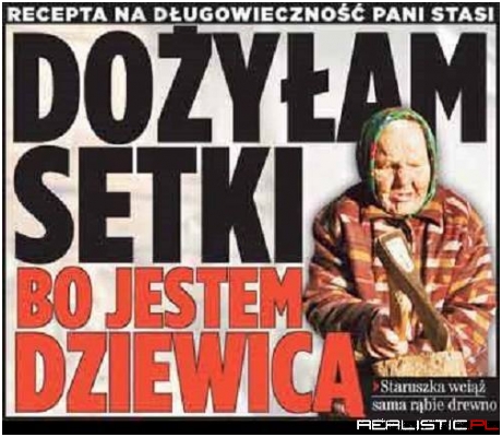 Dożyłam setki