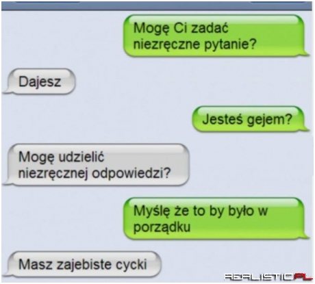 Odpowiedź chyba jest oczywista