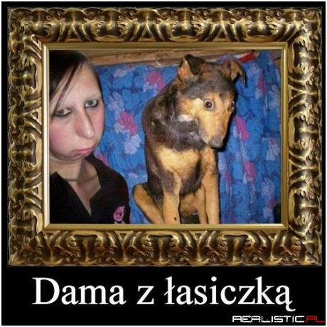 Taka Dama z łasiczką ;)