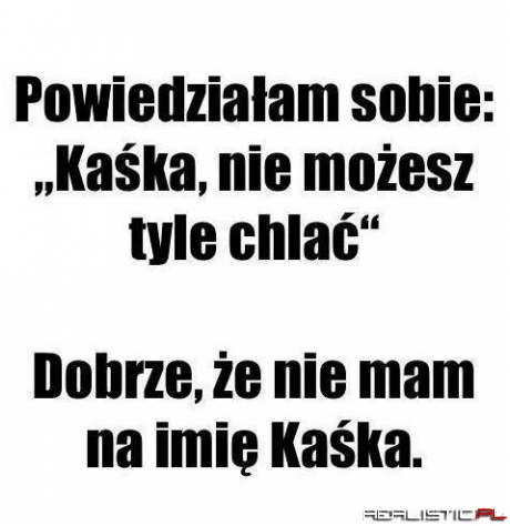 Wiadomość dla Kaśki
