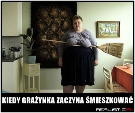 Grawitacja niestety działa...