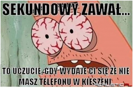 Sekundowy zawał...