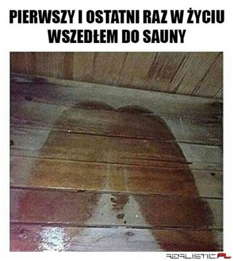Tylko świnie siadają bez!