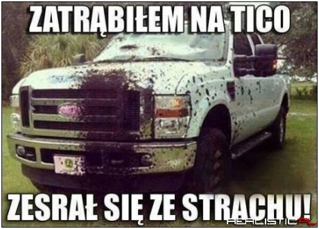 Zatrąbił na Tico